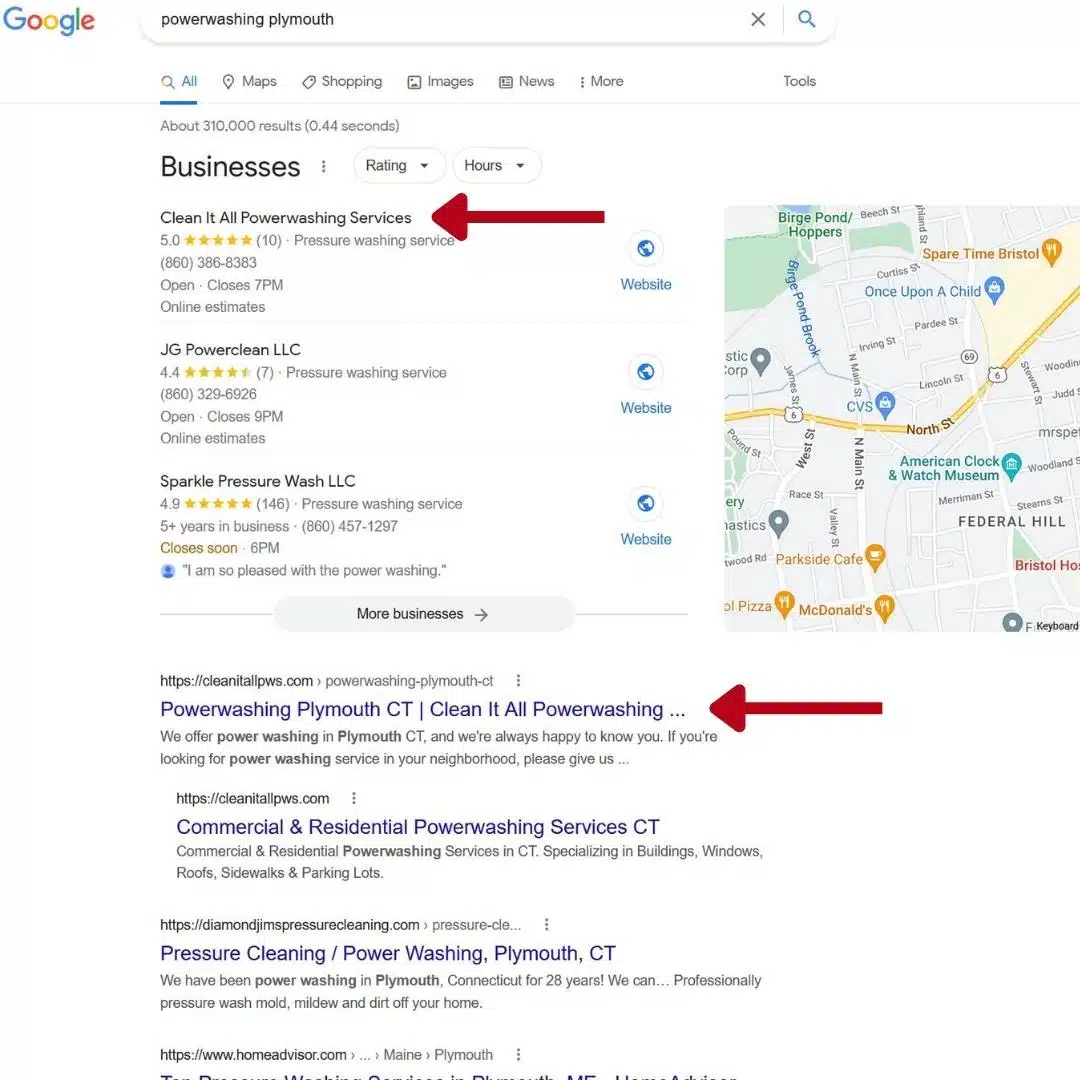 SEO Company in Norwich CT Results